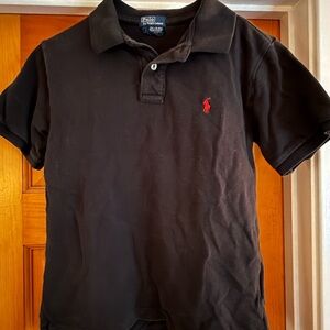 BACK TO SCHOOL PRICE! Polo by Ralph Lauren Kids Polo Shirt - Black with Red Logo